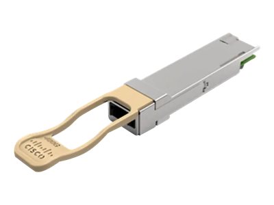 Cisco - QSFP-DD transceiver module - 100GbE - 100GBase-SR4 - MPO-24 multi-mode - up to 328 ft - 840-860 nm - for P/N: 8804-SYS, QDD-2X100-SR4-S