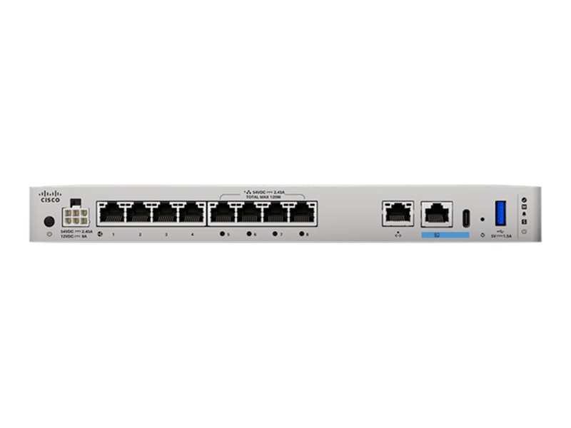 Cisco Secure Firewall 1210 PoE Appliance with Threat Defense for SMBs