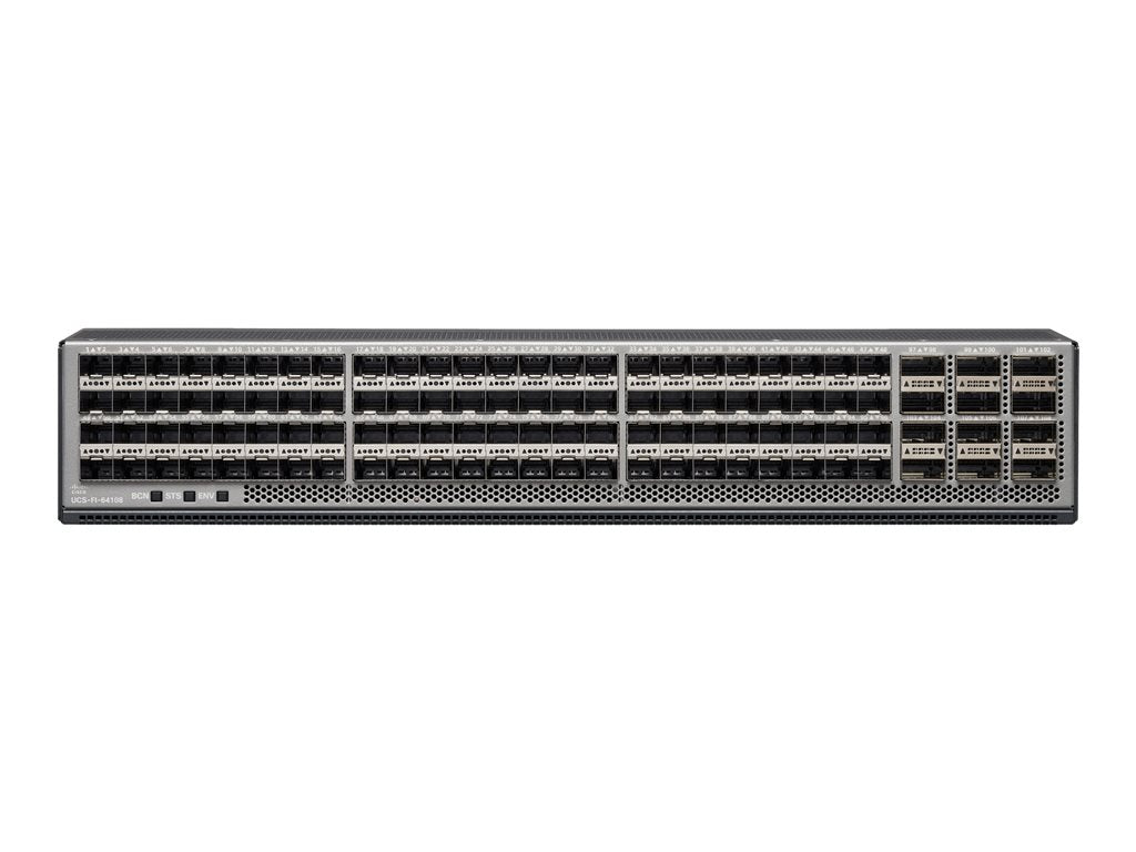 Cisco UCS 64108 Fabric Interconnect - Network management device - 108 ports - FCoE, 8Gb Fibre Channel, 40GbE, 100GbE,