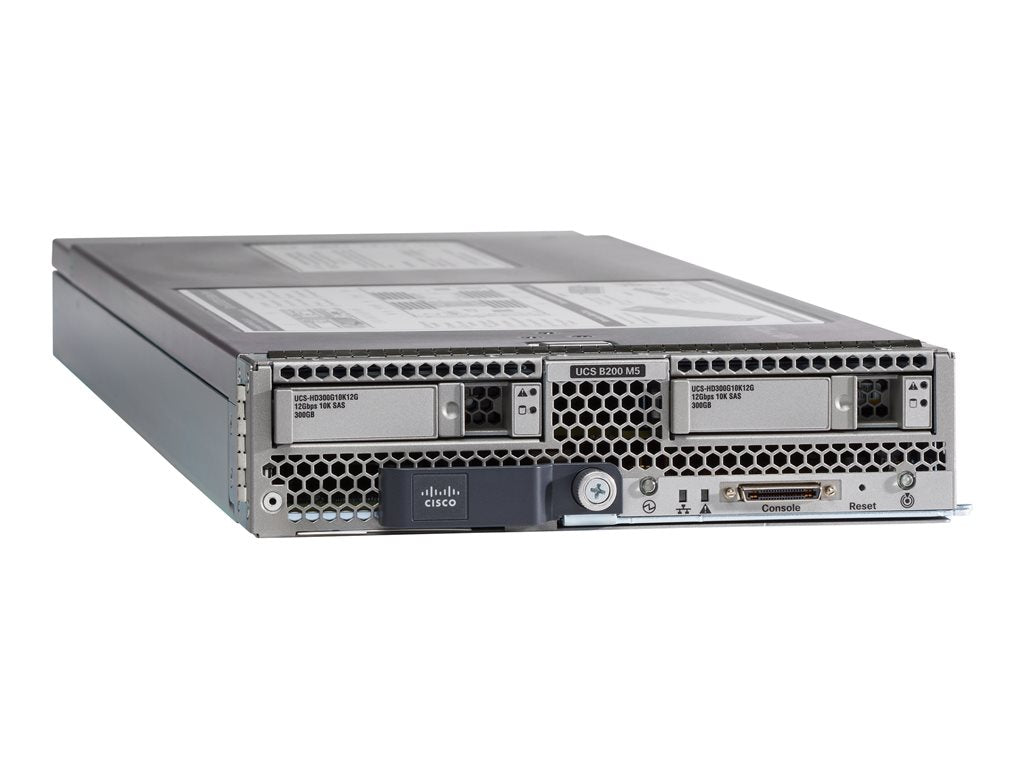 Cisco UCS B200 M5 Blade Server (Tracer) - Server - blade - 2-way - 2 x Xeon Gold 5120 / 2.2 GHz - RAM 192 GB - SATA/SAS