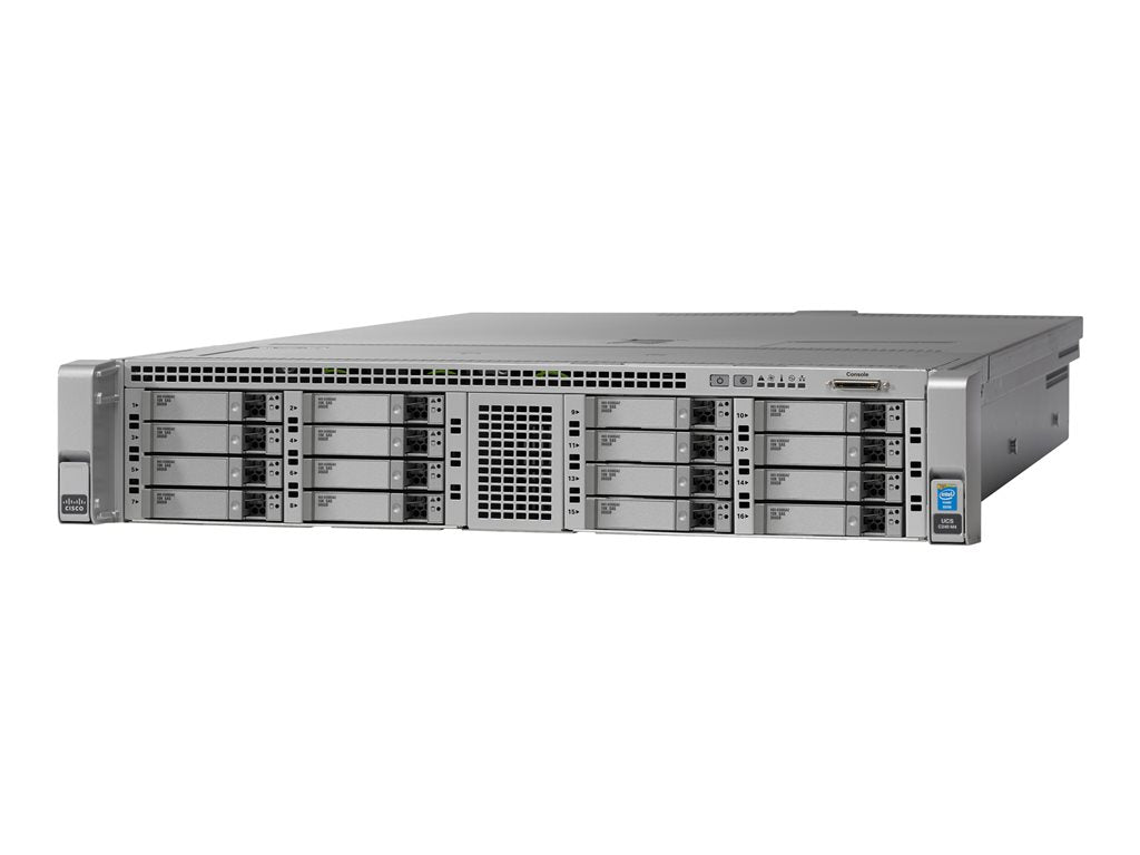 Cisco UCS C240 M4 High-Density Rack Server (Small Form Factor Hard Disk Drive Model) - Server - rack-mountable - 2U -