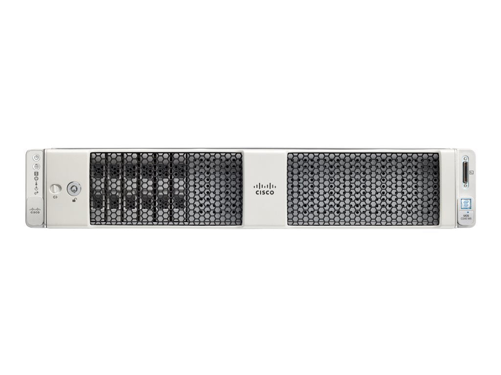 Cisco UCS C240 M5 SFF Rack Server - Server - rack-mountable - 2U - 2-way - no CPU up to - RAM 0 GB - SATA/SAS/PCI Express - hot-swap UCSC-C240-M5SX-RF