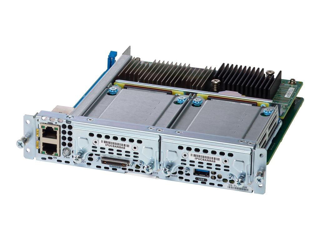 Cisco UCS E1120D M3 Double-Wide - Server - blade - 1 x Xeon D-1557 / 1.5 GHz - RAM 0 GB - SAS - hot-swap 2.5 bay(s) - no