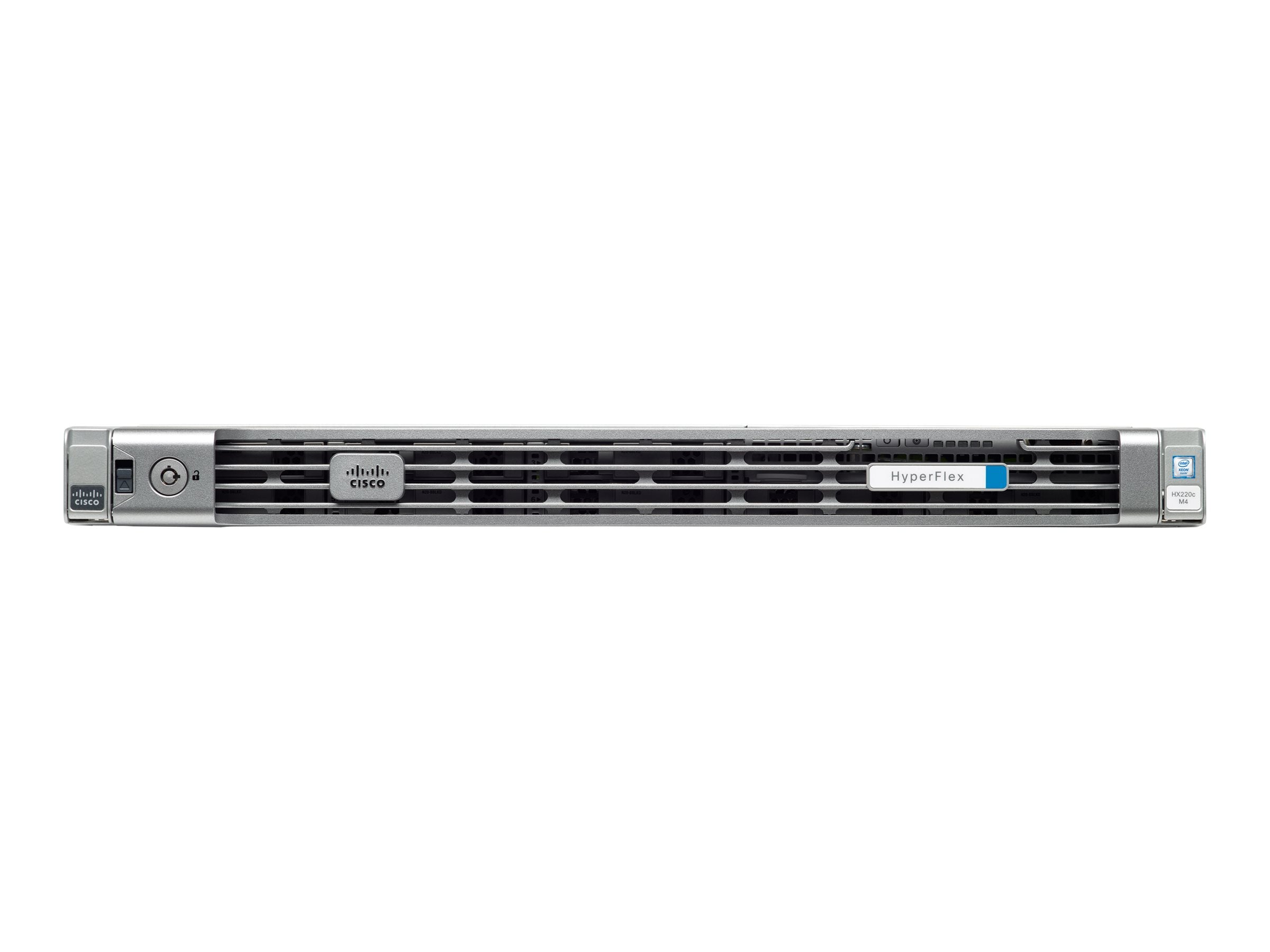 Cisco UCS Smart Play Select HX220c Hyperflex System - Server - rack-mountable - 1U - 2-way - 2 x Xeon E5-2660V3 / 2.6 GHz - RAM HX-SP220M4SV13A-RF