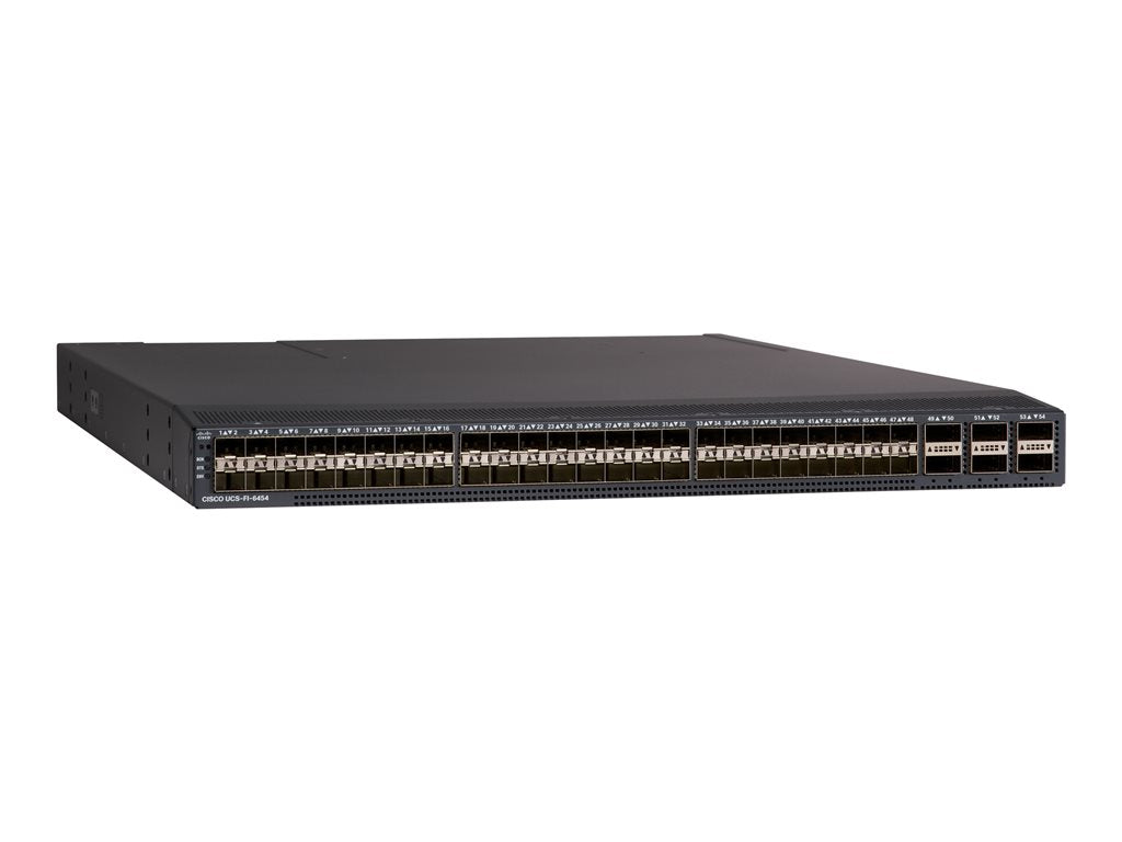 Cisco UCS SmartPlay Select 6454 (Tracer) - Switch - managed - 36 x 10/25 Gigabit SFP28 + 4 x 1/10/25 Gigabit SFP28 + 6 x