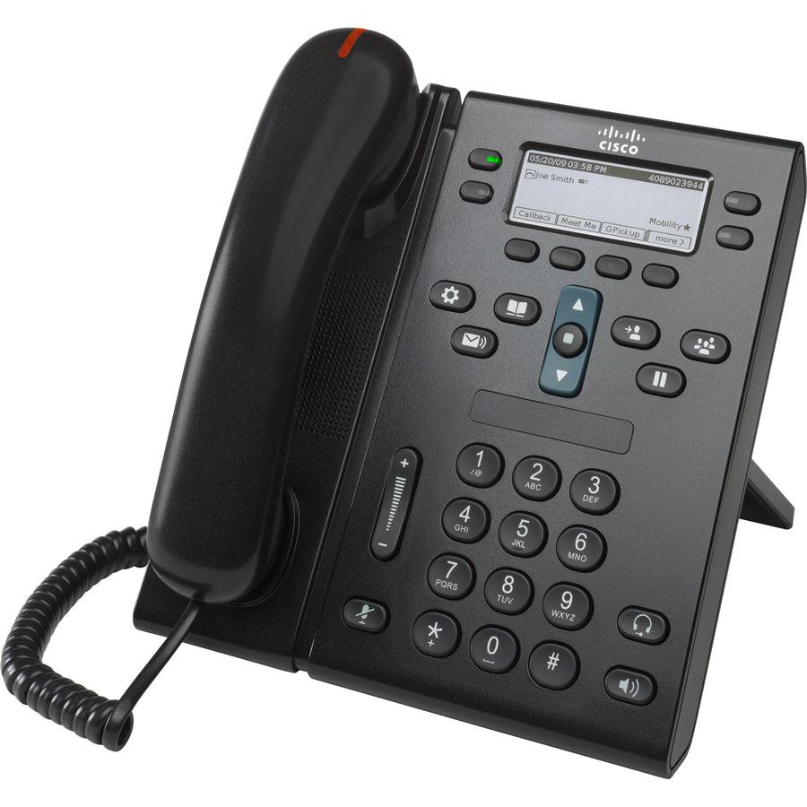 Cisco Unified 6941 IP Phone - Tabletop, Wall Mountable - Charcoal