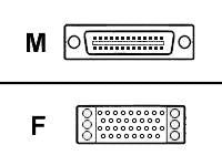Cisco - V.35 cable (DCE) - Smart Serial (M) to M/34 (V.35) (F) - 10 ft - refurbished - for P/N: HWIC-1T, HWIC-2A/S,