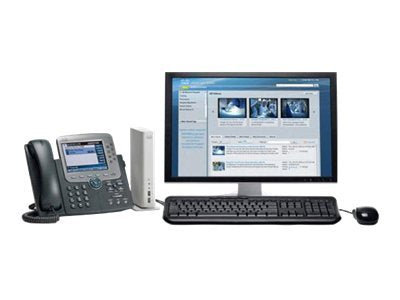 Cisco Virtualization Experience Client 2211 - Thin client - tower - - RAM 1 GB - no HDD - monitor: none - white