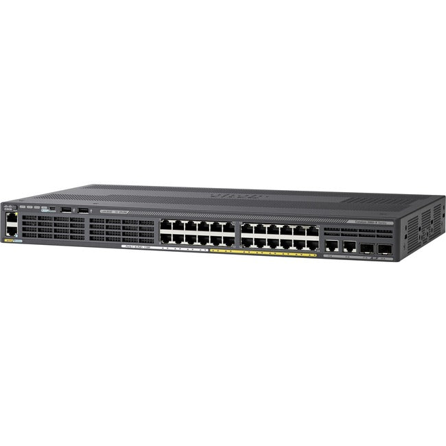 Cisco WS-C2960X-24PDL-RF 24-Port PoE+ Gigabit Switch - Refurbished | Cisco