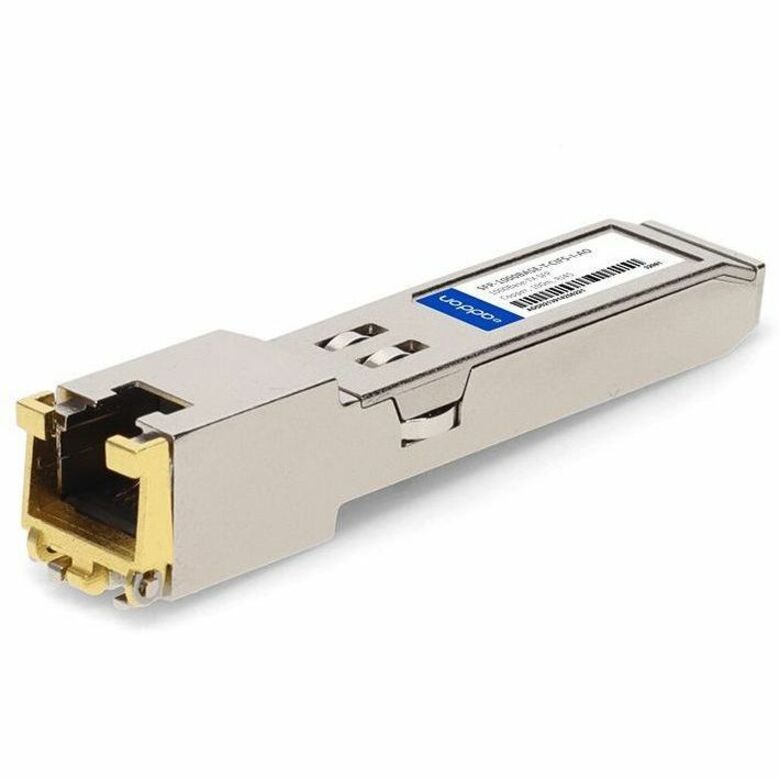 Cisco and F5 Networks Compatible TAA Compliant 1000Base-TX SFP Transceiver (Copper, 100m, SFP-1000BASE-T-CIF5-I-AO