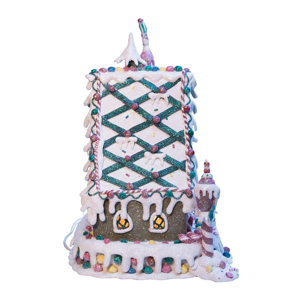 Claydough Gingerbread Inn with C7 Bulb