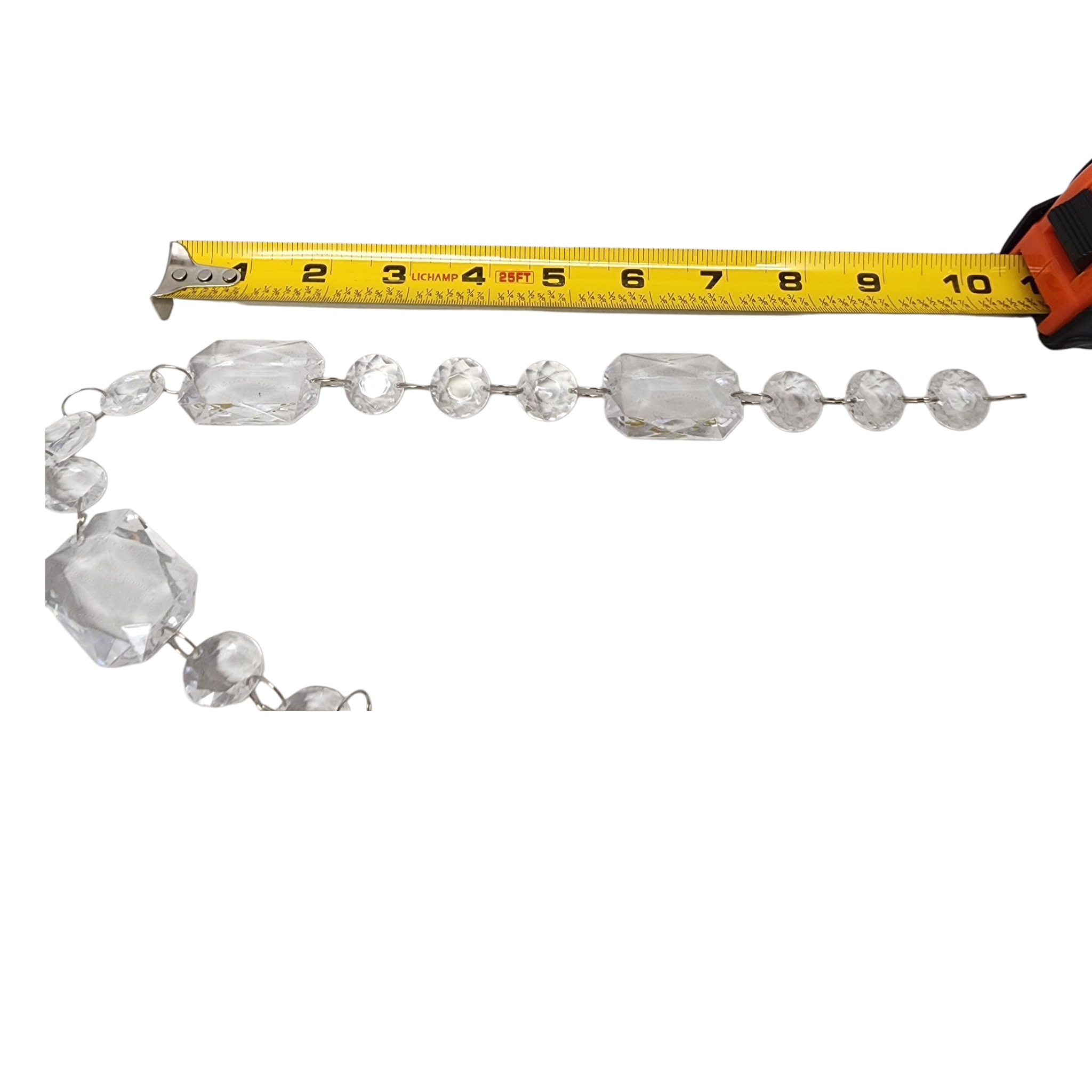 Clear Acrylic Bead Garland - 72"