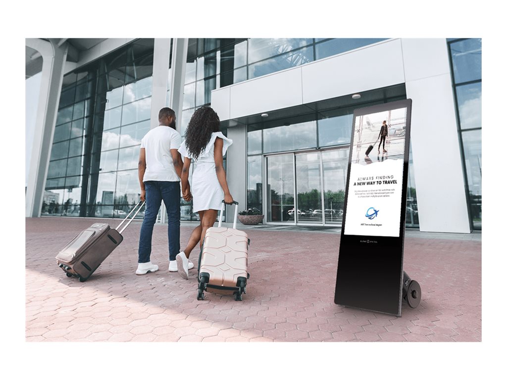 Clear Digital Evo Tall - 43 Diagonal Class Evo Series LED-backlit LCD display - digital signage - Android - 1080p 1920 x 1080 CDS-MBLDS-EVOT-M