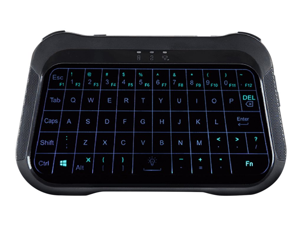 Clear Touch Mini - Keyboard - with touchpad - backlit - wireless - 2.4 GHz - QWERTY CTS-KB100-WF24