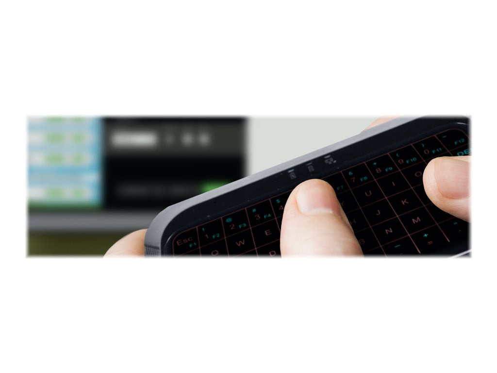 Clear Touch Mini - Keyboard - with touchpad - backlit - wireless - 2.4 GHz - QWERTY CTS-KB100-WF24