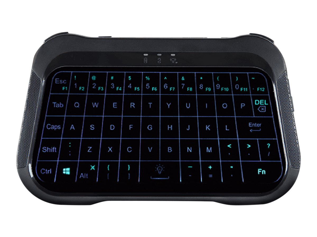 Clear Touch Mini - Keyboard - with touchpad - backlit - wireless - 2.4 GHz - QWERTY CTS-KB100-WF24