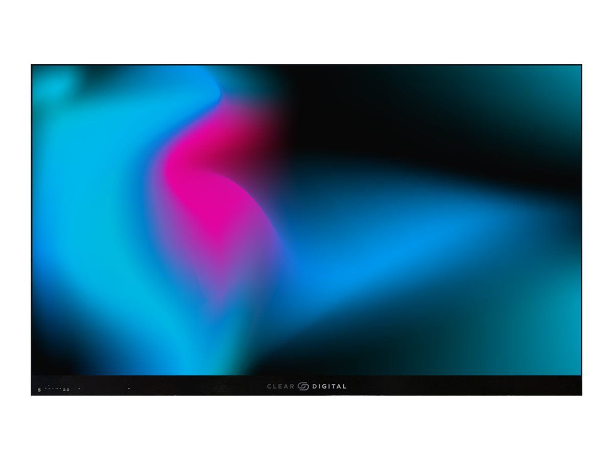 Clear Touch Vue II Video Wall - 220 Diagonal Class LED-backlit LCD display - interactive digital signage - 1080p 1920 x 1080" CDS-VUEVW-220P-P25-V2