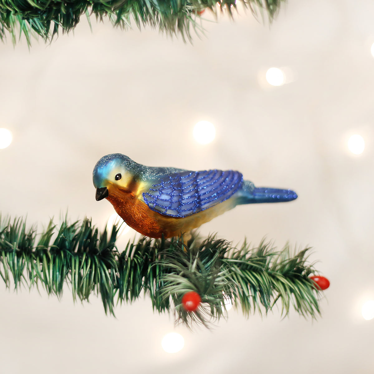 Clip-On Western Bluebird