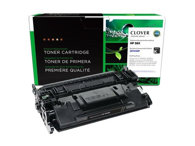 Clover Imaging Reman for HP CF258X High Yield Toner