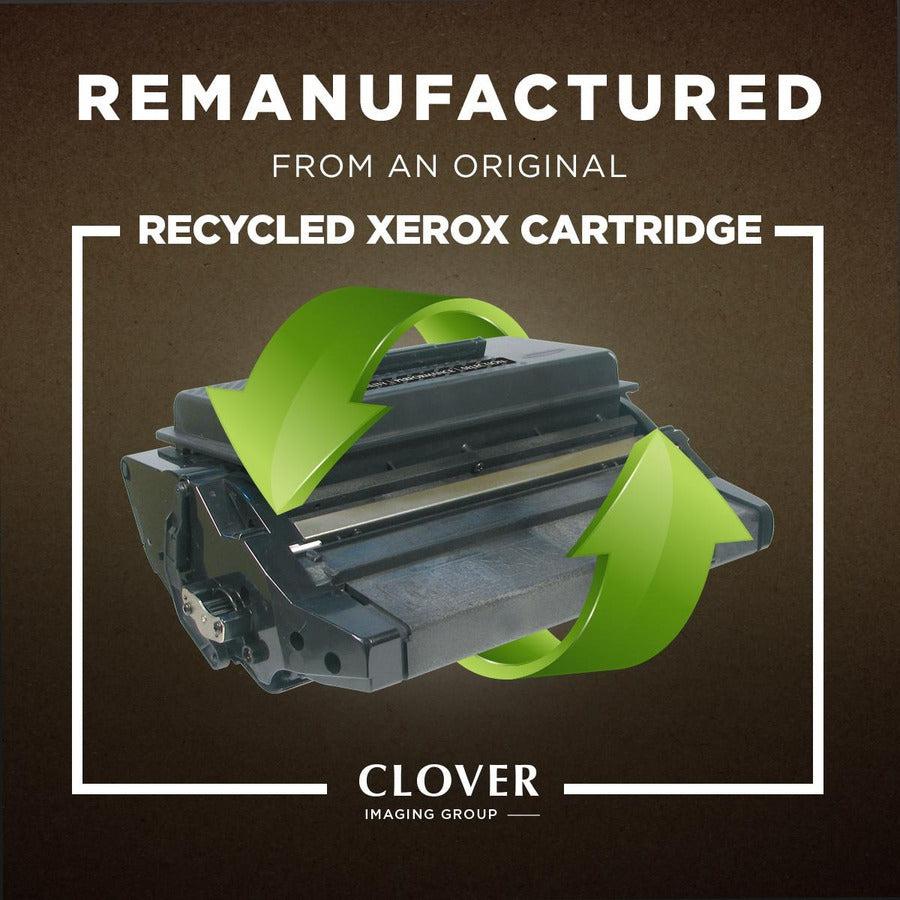 Clover Technologies Remanufactured High Yield Laser Toner Cartridge - Alternative for Xerox (113R00726, 113R00722, 113R722, 113R726) - Black Pack 200256P