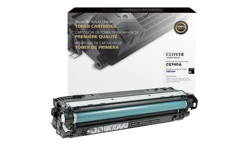 Clover Technologies Remanufactured Laser Toner Cartridge - Alternative for HP 307A (CE740A, CE740-67901) - Black Pack 200569P