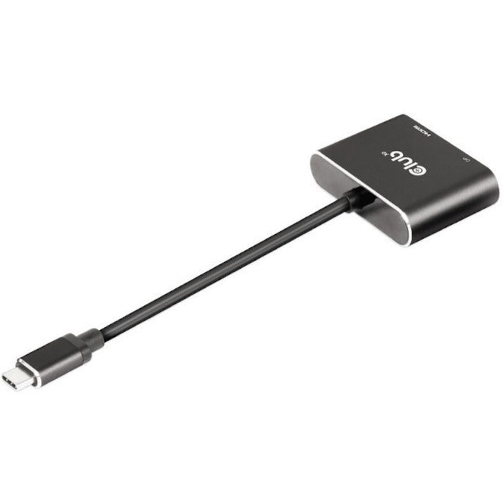 Club 3D MST Hub USB3.2 Gen2 Type-C(DP Alt-Mode) to DisplayPort + HDMI 4K60Hz M/F CSV-1552