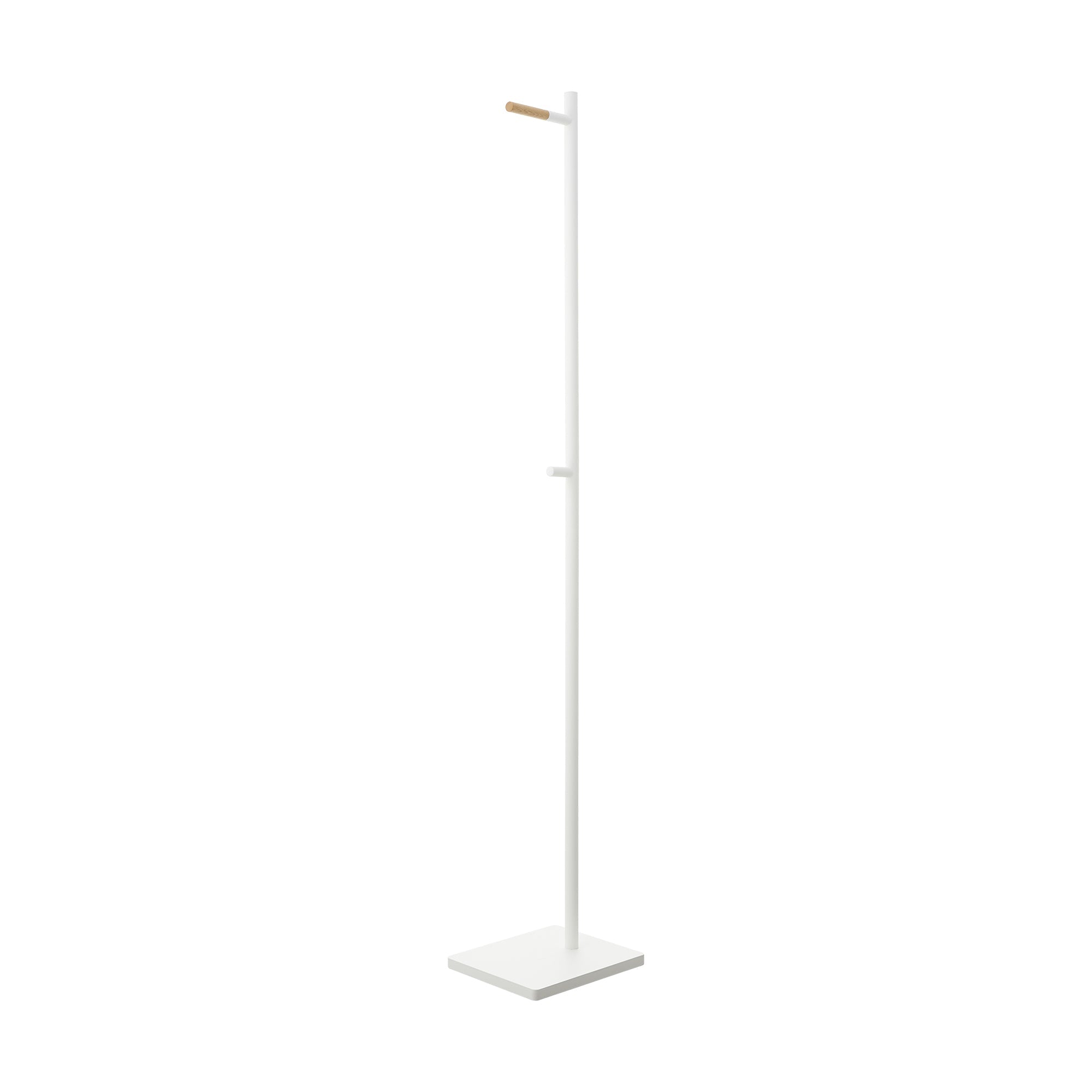 Coat Rack (63.98" H) - Steel + Wood