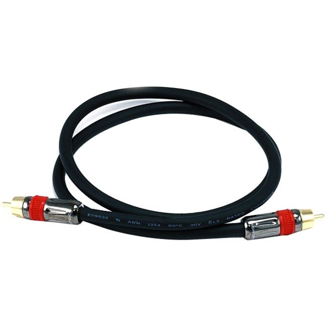 Coax A/V Rca M/M Rg6U3Ft
