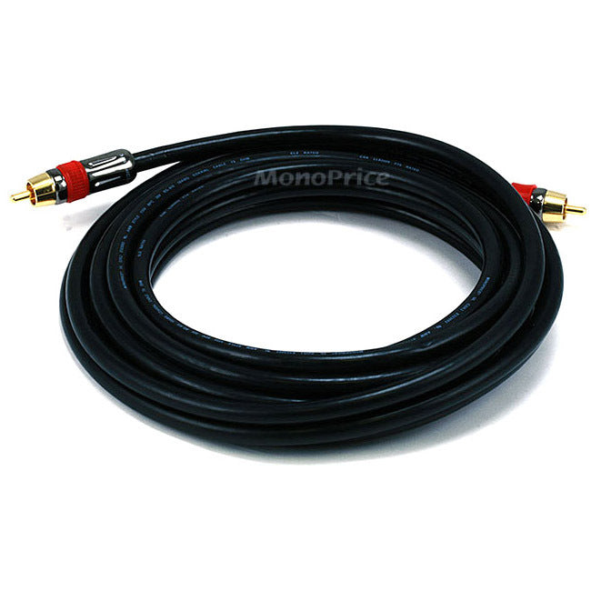 Coax A/V Rca - Rg6/U 75Ohm 15Ft