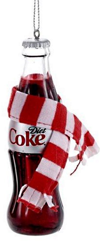 Coca-Cola Bottle With Scarf - Diet Coke