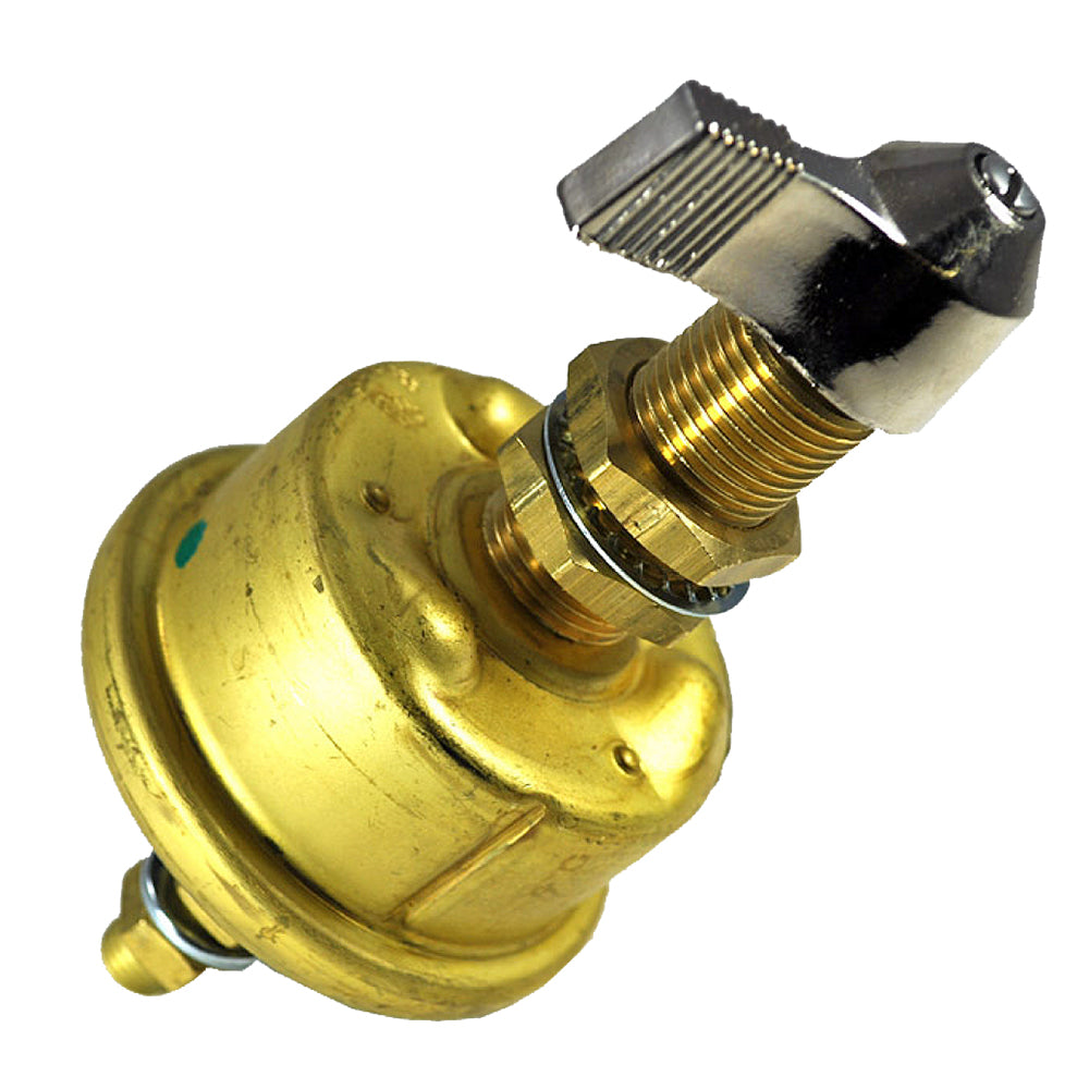 Cole Hersee Single Pole Brass Marine Battery Switch - 175 Amp - Continuous 800 Amp