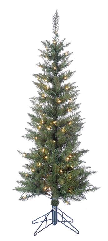 Column Tree - 5 Foot - 100 Clear Lights