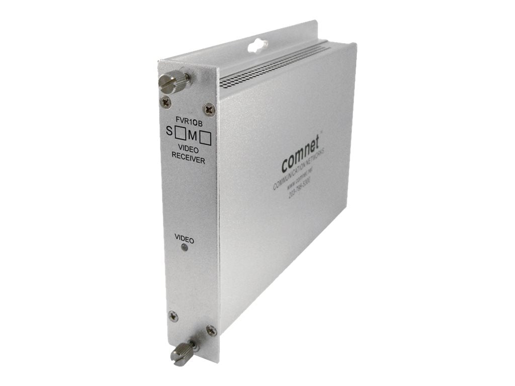 ComNet FVR10C1S1 ComFit Receiver - Video/serial/contact closure extender - receiver - BNC, ST single-mode / terminal