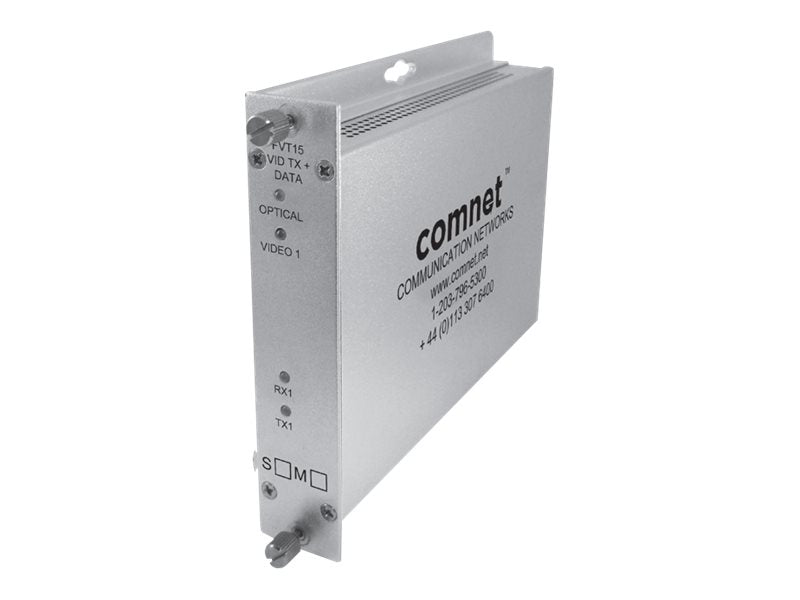 ComNet FVT15M2 - Video/serial extender - up to 1.6 miles - 850 nm