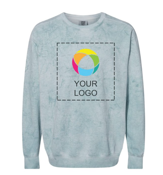 Comfort Colors® Colorblast Crewneck Sweatshirt – Uniquely Dyed, Ultra-Soft Comfort