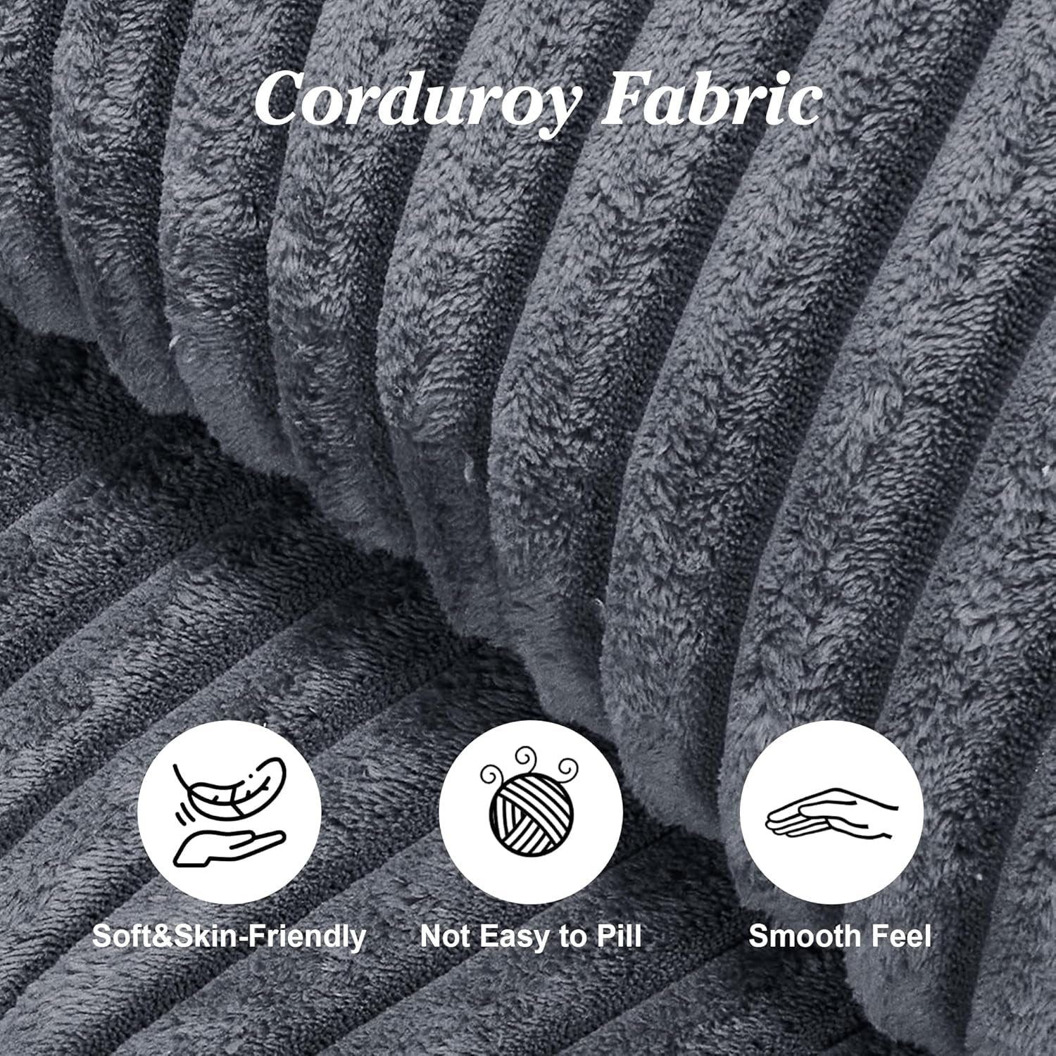 Comfy L Shaped Modular Memory Foam Sectional Sofa