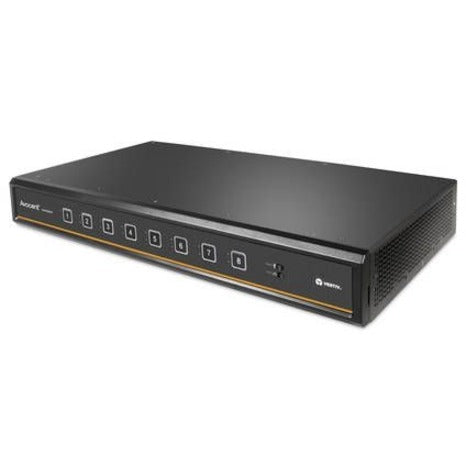 Commercial MultiViewer KVM Switch 8-Port 4K UHD - DisplayPort HDMI | TecISoft SVMV280DPH-400