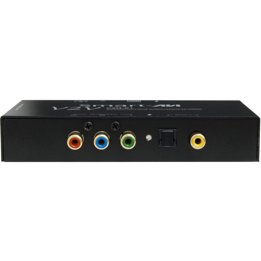 Component Video to HDMI Converter - Digital Audio & Video Upscaling | TechSoft V2V-C2H-01S