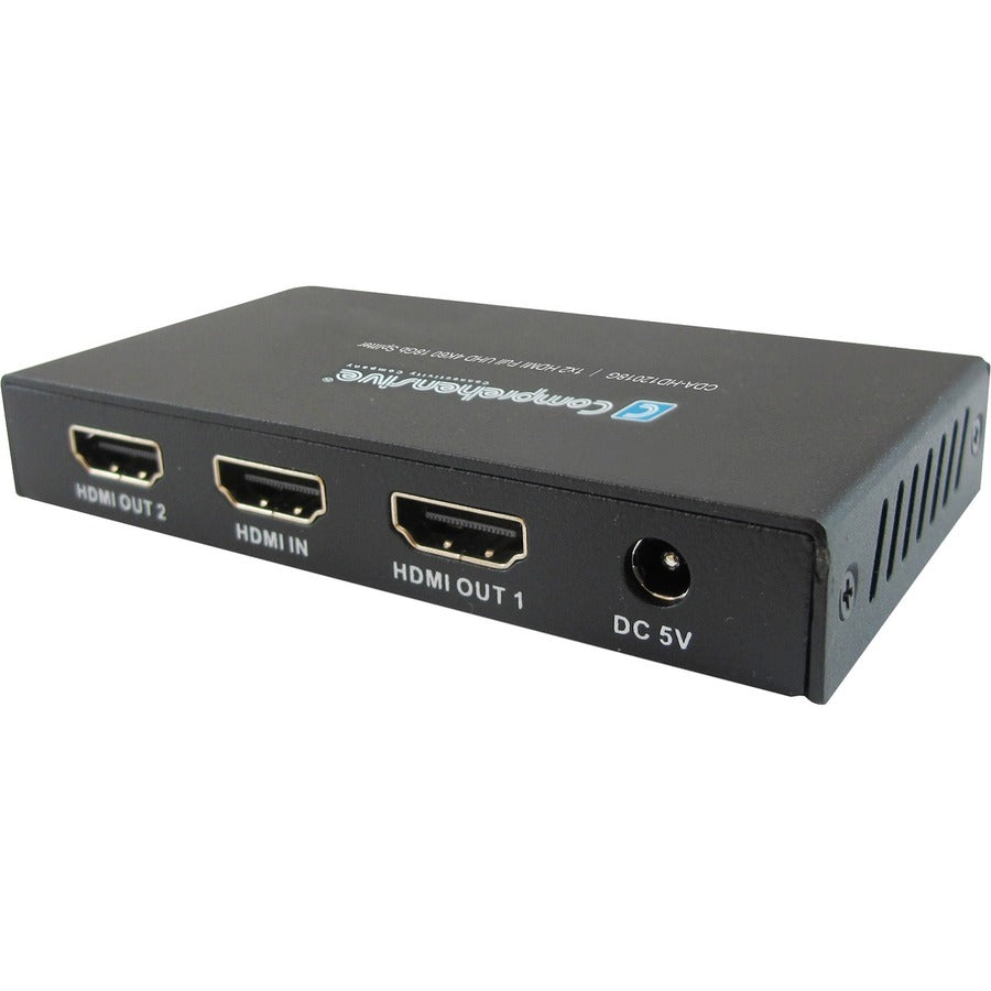 Comprehensive 1x2 HDMI Full UHD 4K60 18Gb Splitter (YUV:444) CDA-HD12018G