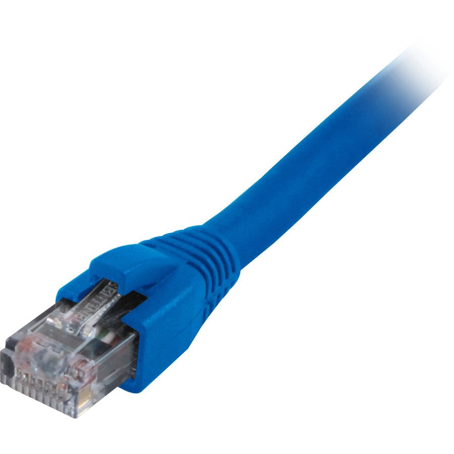 Comprehensive Cat6A Shielded Patch Cable Blue 10Ft.
