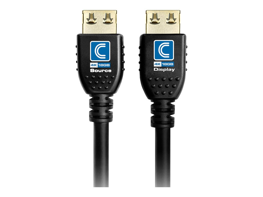 Comprehensive NanoFlex Pro AV/IT Integrator Series - High Speed - HDMI cable with Ethernet - HDMI male to HDMI male - 15