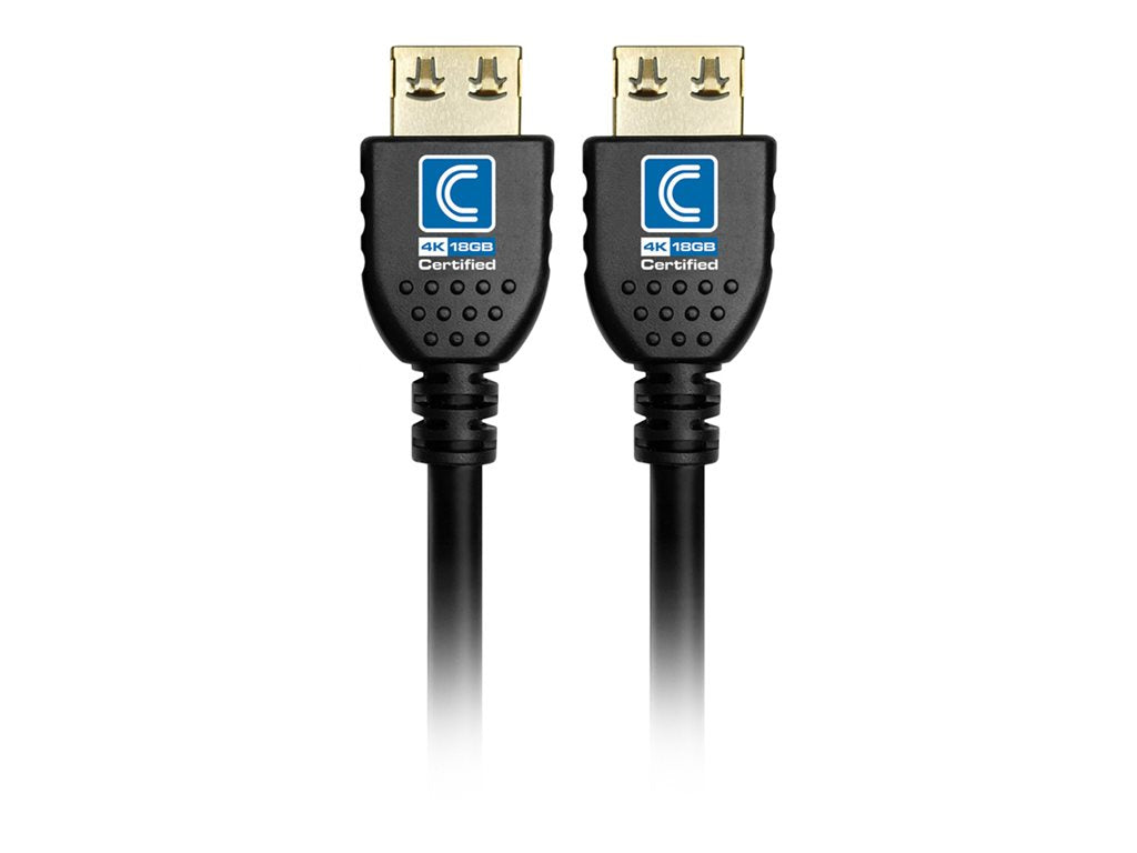 Comprehensive NanoFlex Pro AV/IT Integrator Series - High Speed - HDMI cable with Ethernet - HDMI male to HDMI male - 6