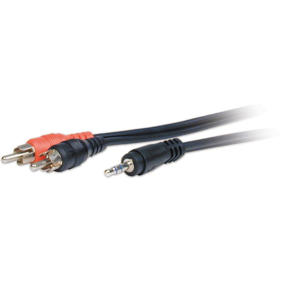 Comprehensive Standard Series 3.5Mm Stereo Mini Plug To 2 Rca Plugs Audio Cable 3Ft Mps-2Pp-3St