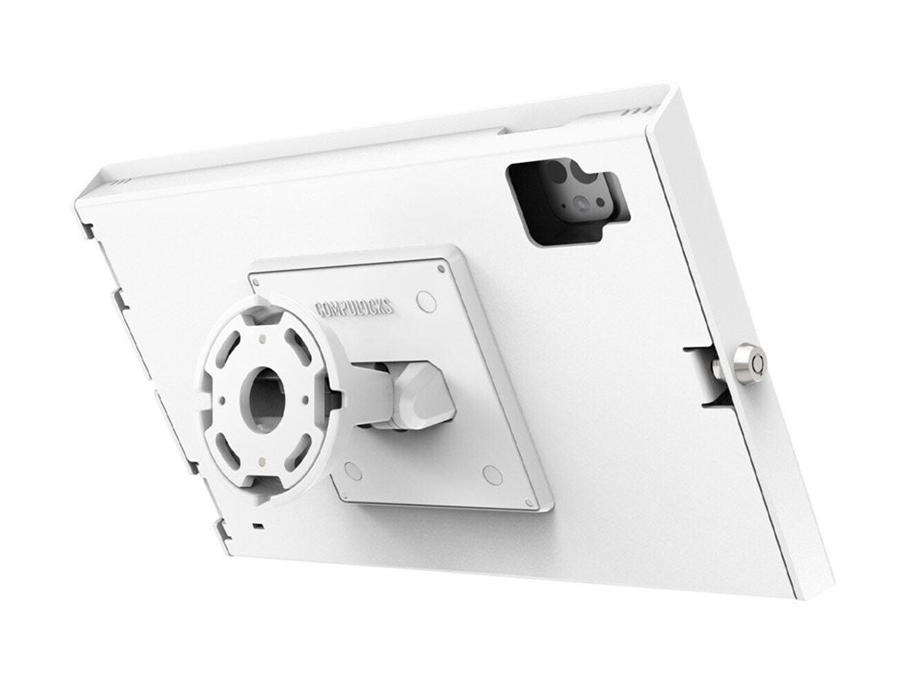 Compulocks Apex - Mounting kit (enclosure) - exposed front/back camera and sensors - for tablet - tilt - lockable - white - wall-mountable 505W11APXW
