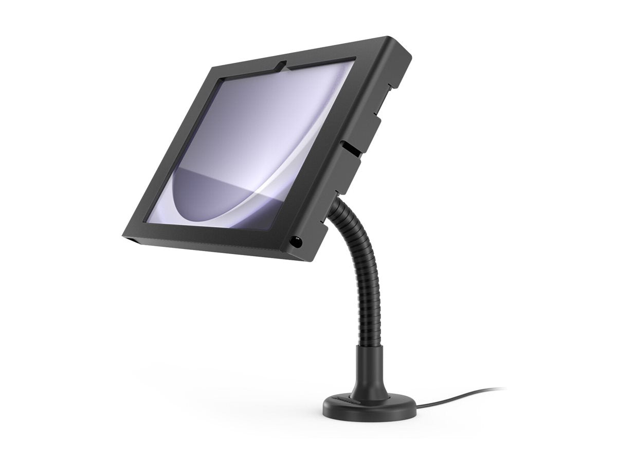 Compulocks Galaxy Tab A9+ Apex Enclosure Flex Arm Mount Black - Mounting kit (enclosure, flexible arm mount) - for