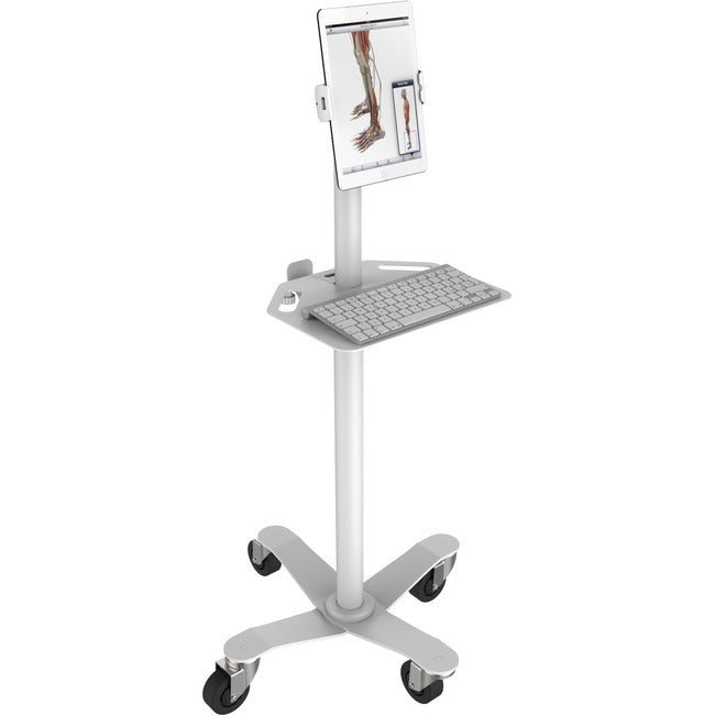 Compulocks Keyboard Tray for Medical Rolling Cart White MCSF01W