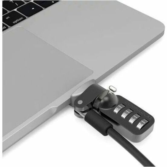 Compulocks Ledge Lock Adapter for MacBook Pro 13" M1 & M2 with Combination Cable Lock UNVMBPRLDG01CL