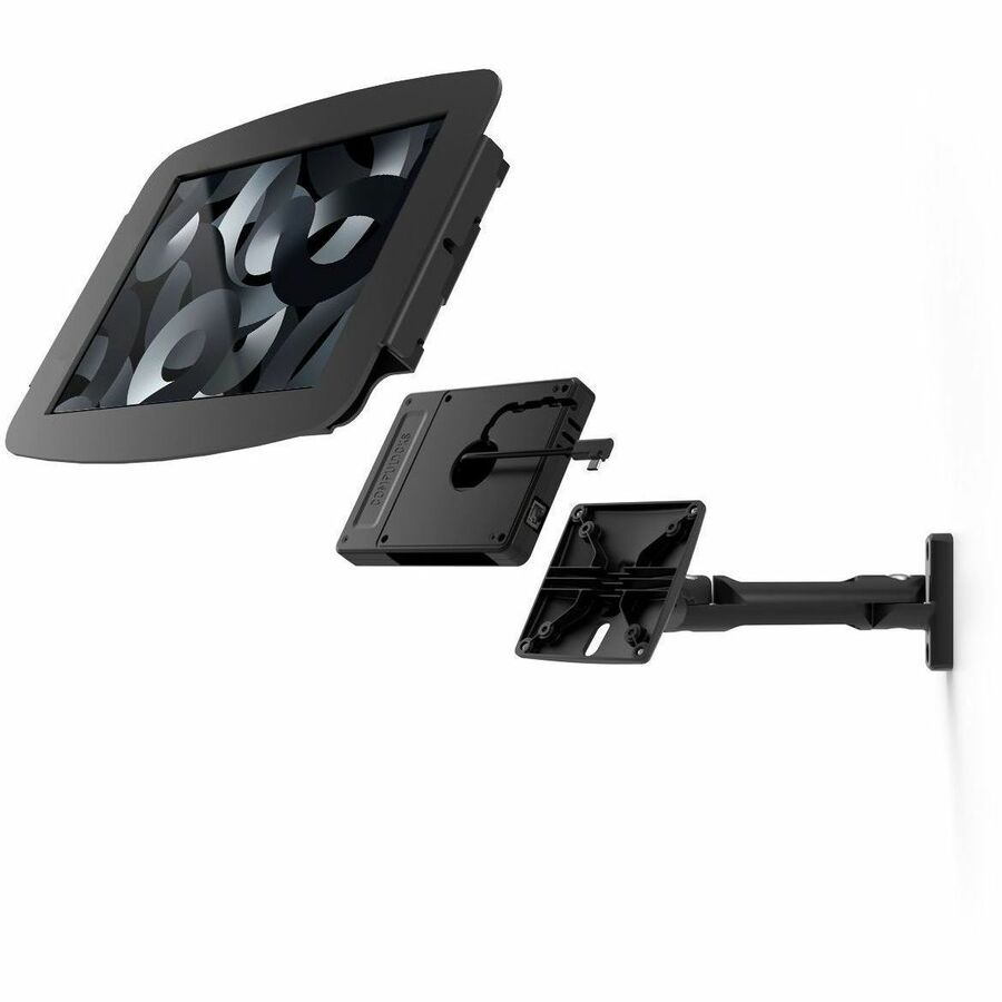 Compulocks Mounting Enclosure for Kiosk, iPad Air 5, iPad Air 4 - Black 827B109IPDSBH01