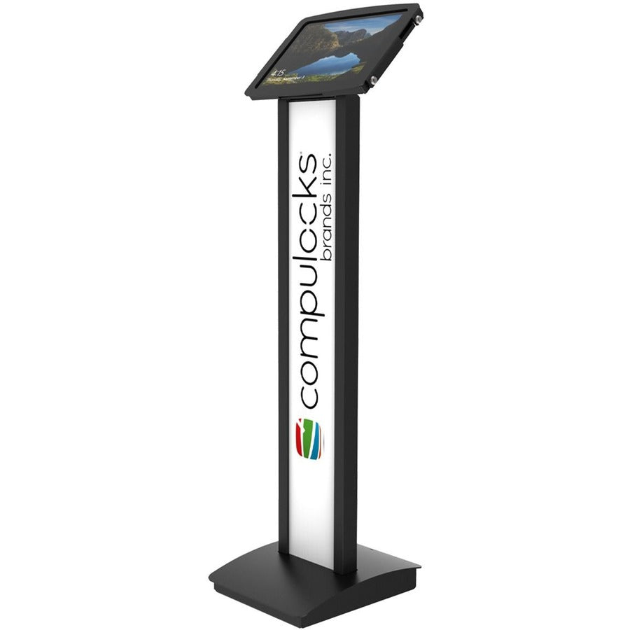 Compulocks Surface Pro/Go Enclosure Brandable Floor Stand - Space BrandMe 140B510GOSB