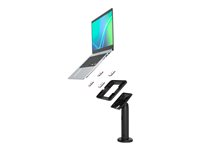 Compulocks Universal Invisible Mount Counter Stand 8IN Black